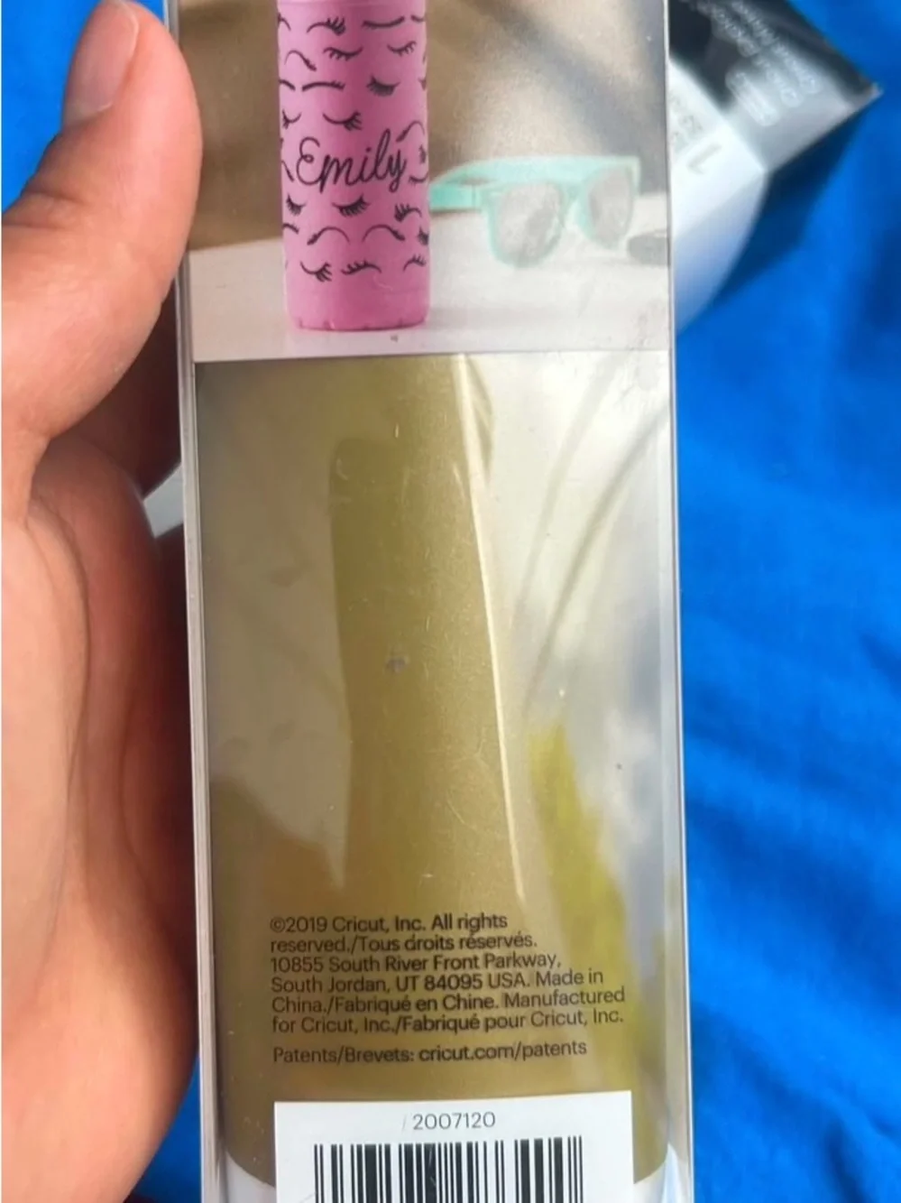 Cricut Joy Permanent Vinyl - Gold Metallic Sheet